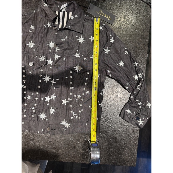 Lenni the Label Black Zero Jacket Studs Snake Embroidered Patch - Picture 6 of 7